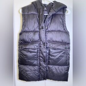 Zara Kids 8/9 Black Puffer Vest NWOT!